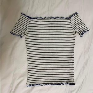 Off the shoulder top